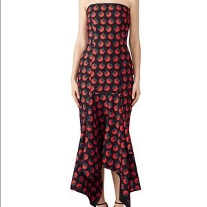 Solace London Dorado Print Dress, UK6/US2