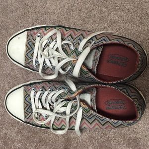 Converse x Missoni chevron sneakers
