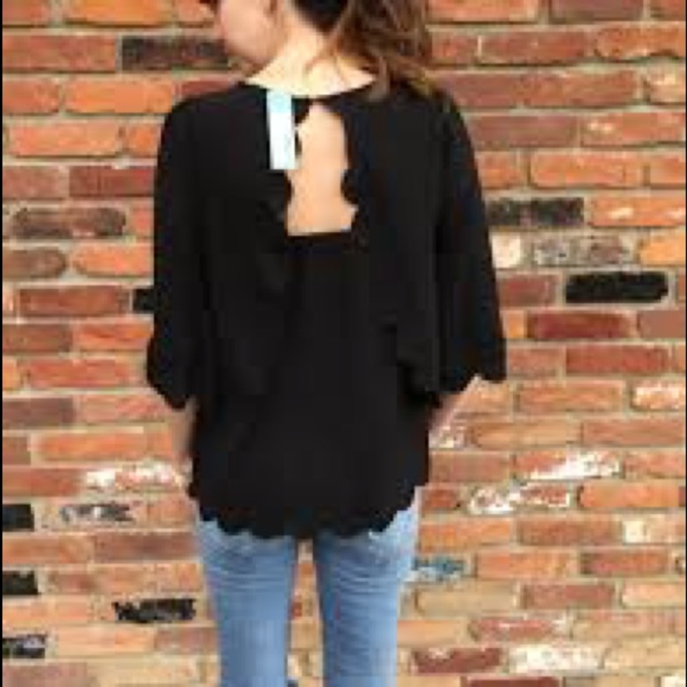 NWT Papermoon Violeta 3/4 Sleeve Blouse Size: SM/P