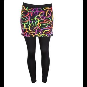 Skirted legging