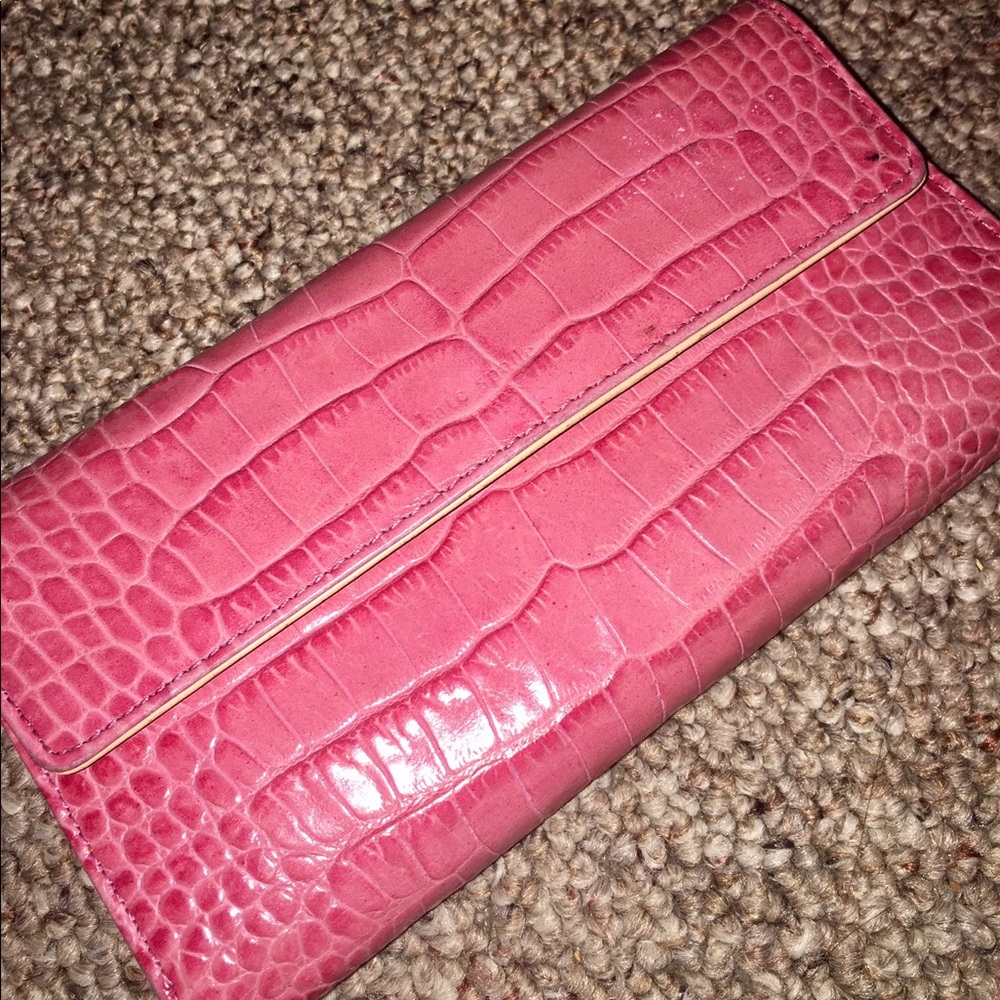 Kate spade Snakeskin print wallet
