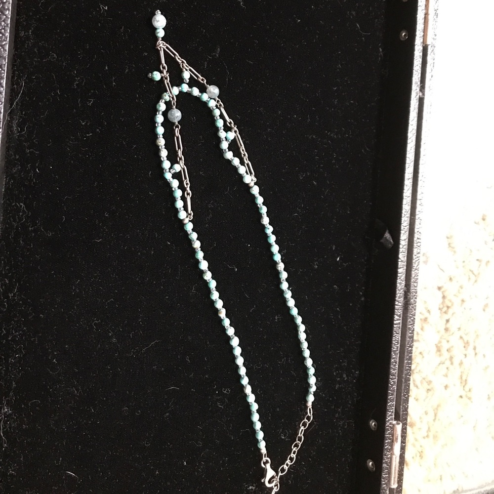 Silpada turquoise necklace