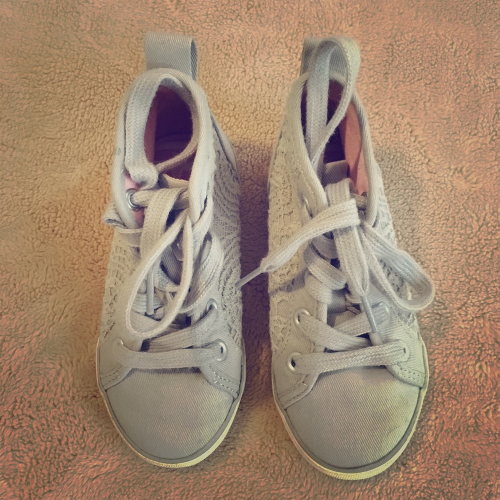 Hanna Andersson Gray High Top Sneakers
