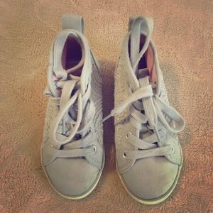 Hanna Andersson Gray High Top Sneakers