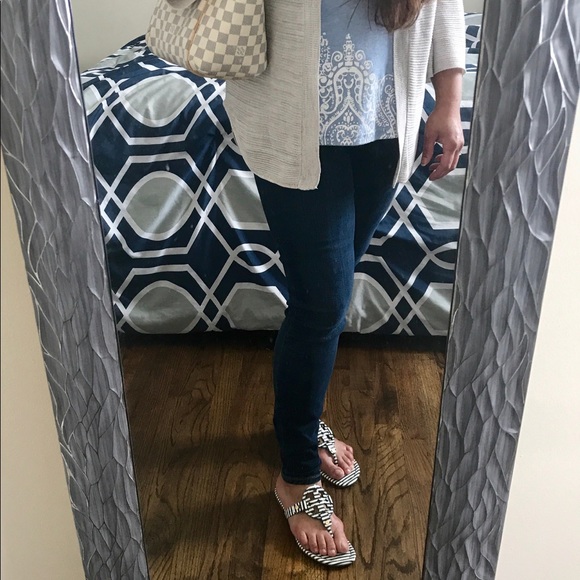❤️🎉Host Pick🎉Tory Burch Navy/white Miller - Picture 8 of 8