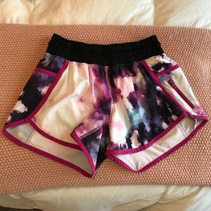 Lululemon Blooming Pixie Tracker Shorts