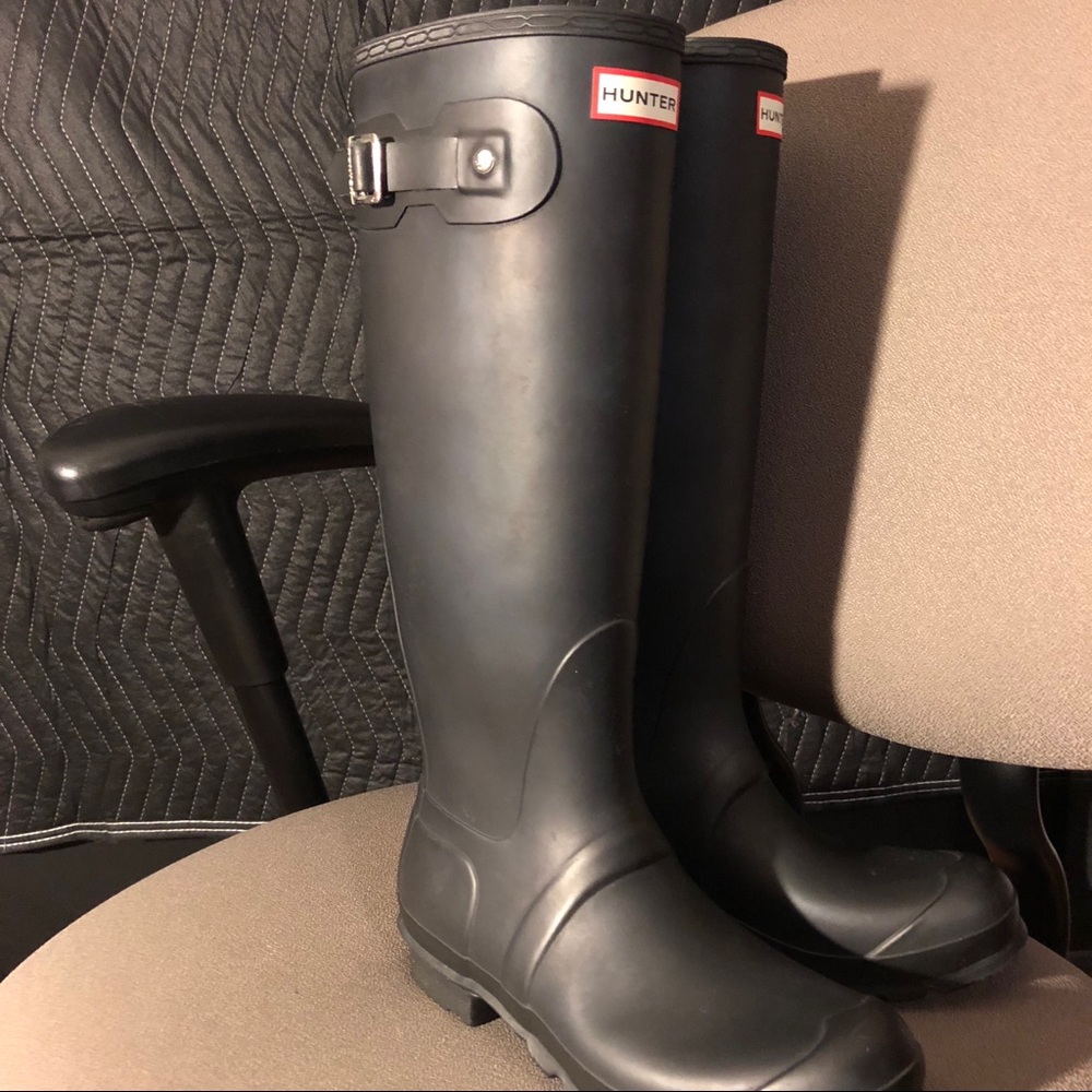 Hunter rain boots