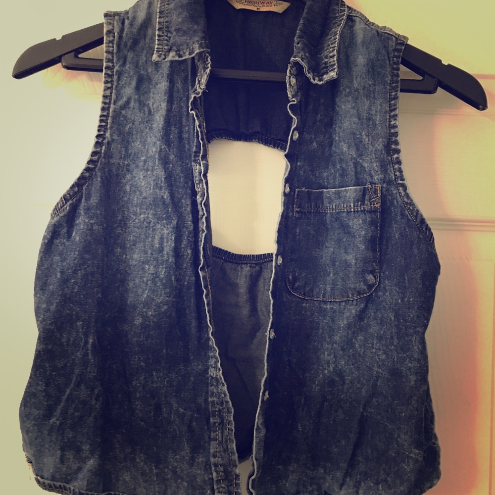 Mini jean jacket from dry goods