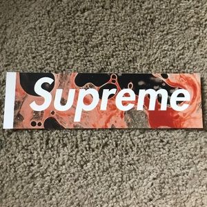 Supreme ‘Blood and Semen’ Box logo Sticker