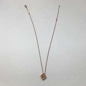 Van Cleef & Arpels Alhambra Rose Gold Necklace