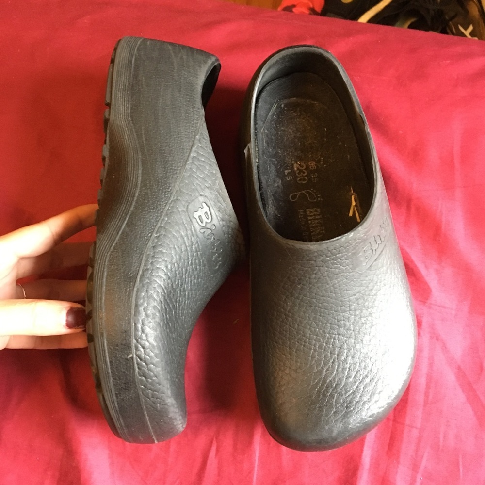 Birkenstock clogged shoes
