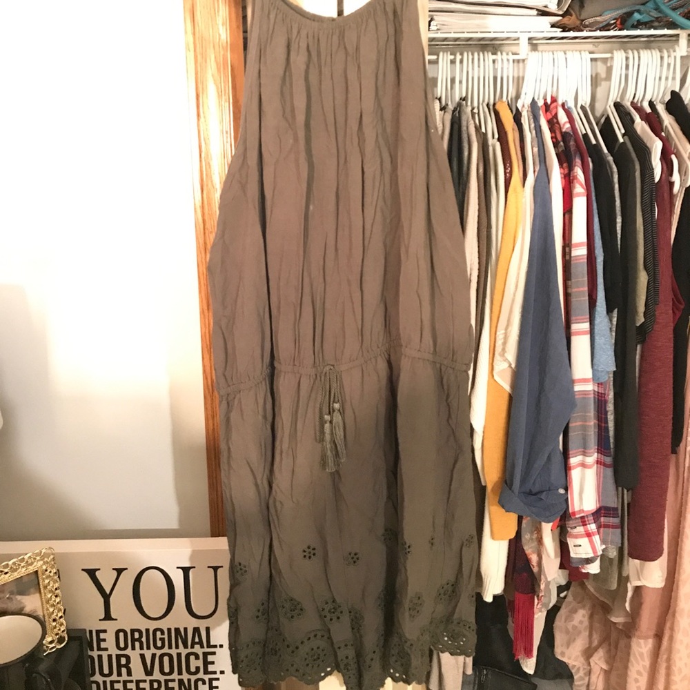 Mossimo Olive Green Romper. OBO.
