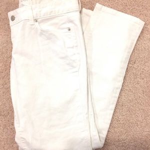 Loft white jeans