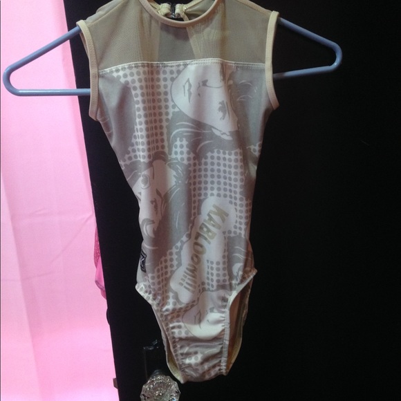 Kandi Kouture Child Small Leotard comic Girl - Picture 3 of 5