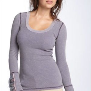 NEW Free People Purple Motor Button Cuff Thermal M