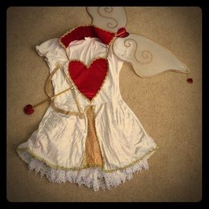 Cute and/or Sexy Halloween 4 Piece Cupid Costume
