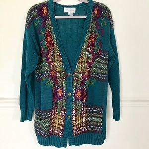 Oversized Vintage Grandma Cardi