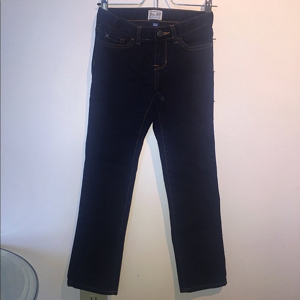 Children's Place Dark Denim Skinny Jeans