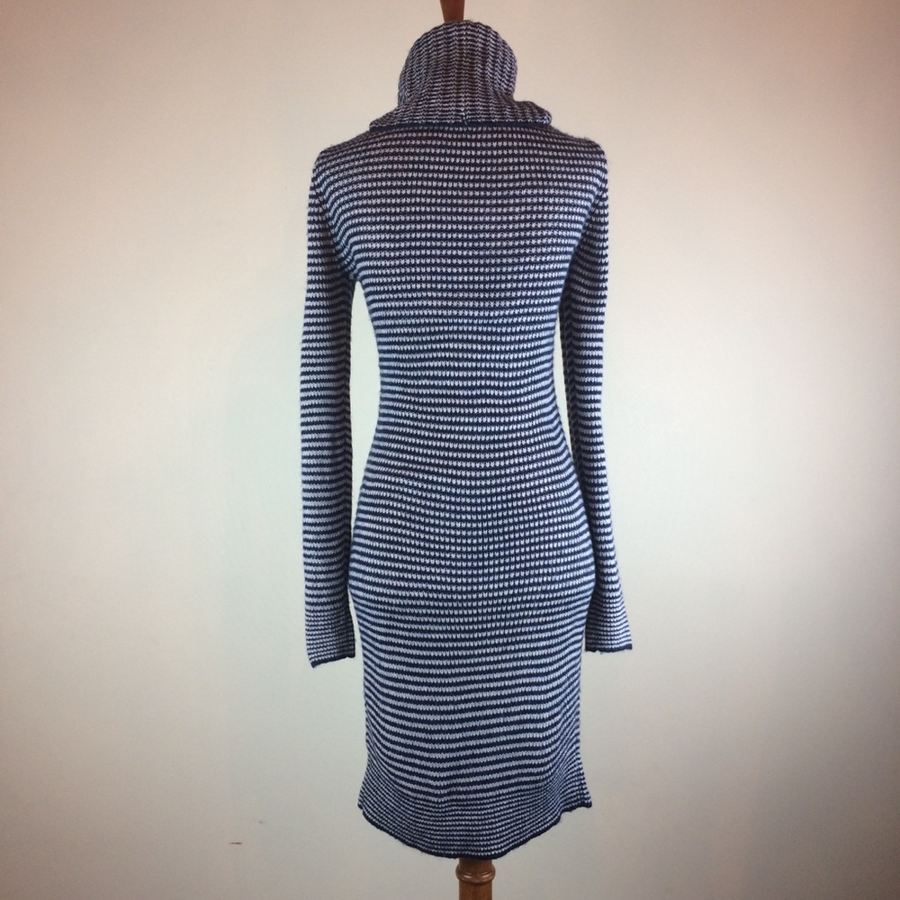 H&M Striped Cowl Neck Sweater Dress - Picture 4 of 8