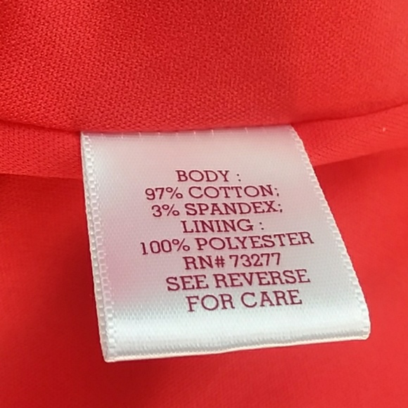 Cute red-orange midi Dress - Picture 5 of 5