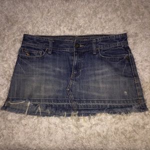 Abercrombie & Fitch Mini Jean Skirt 🌟