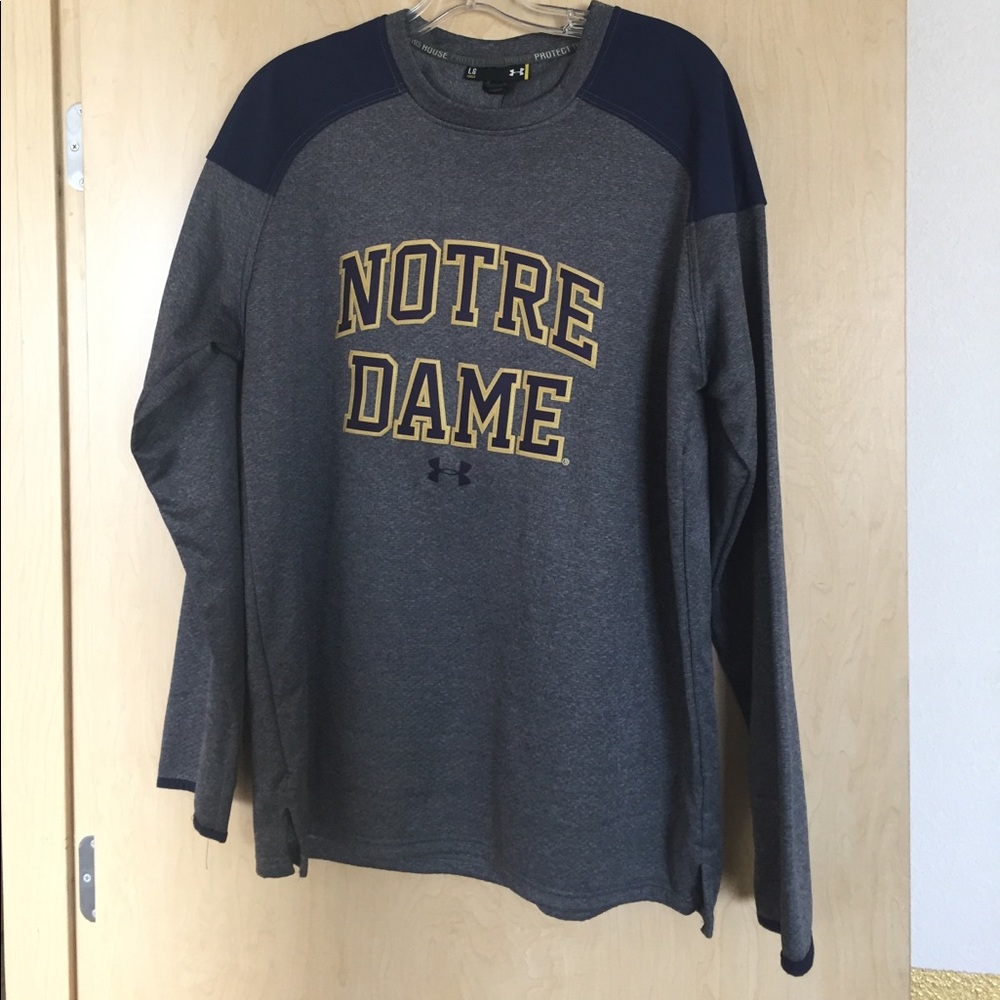 Under Armour Notre Dame Men's Sweatshirt NWOT