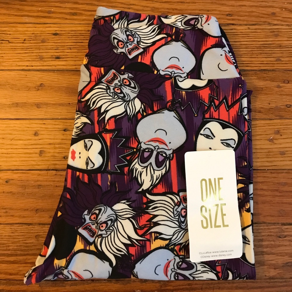 LuLaRoe Disney Villains OS BNWT