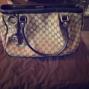 Gucci Monogram Canvas Sukey