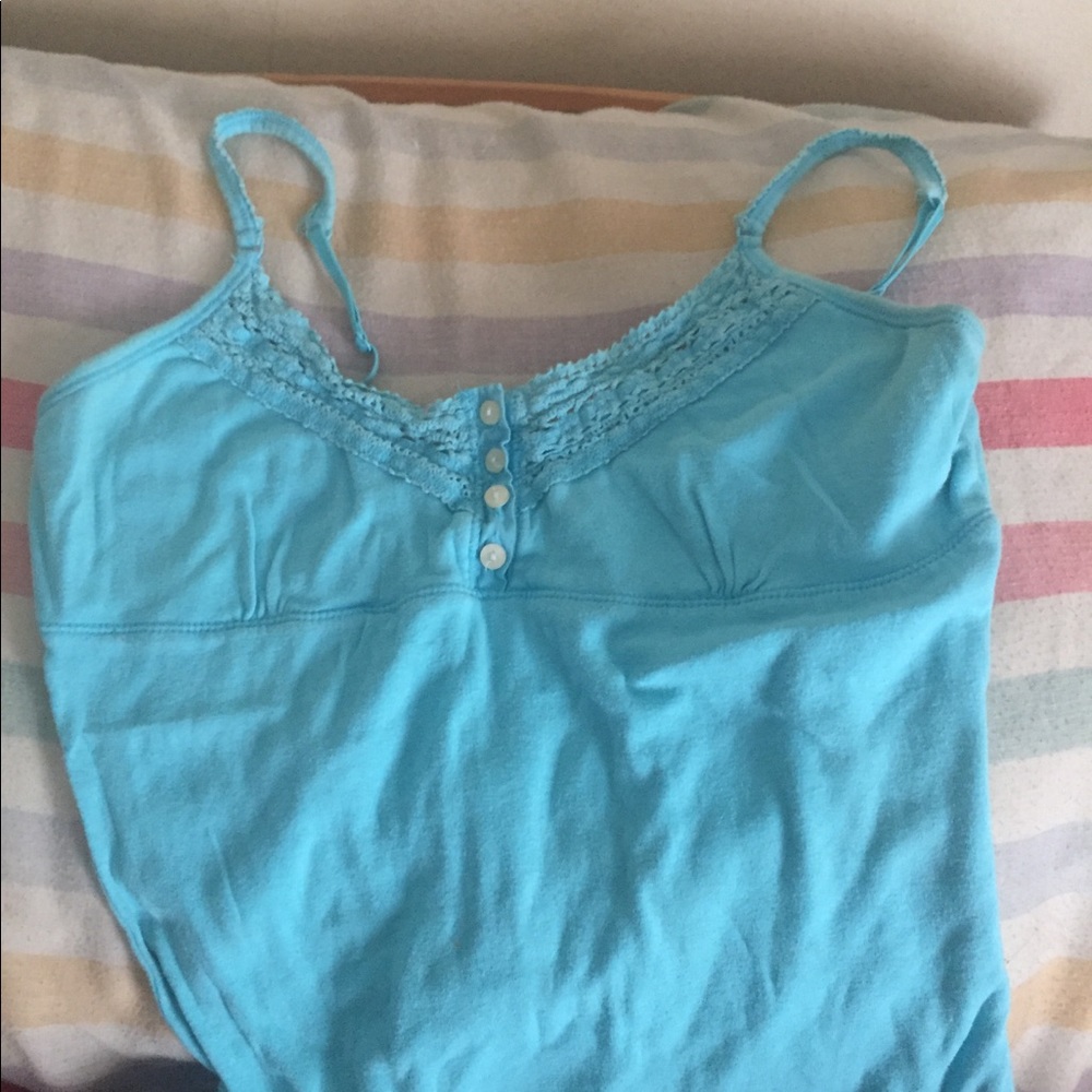 Light blue tank top