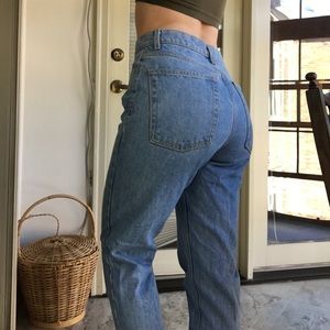 VINTAGE: American Apparel Mom Jeans