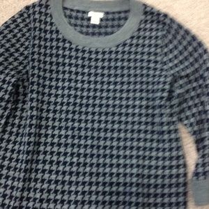 J. Crew herringbone sweater