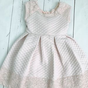 2t pale pink dress