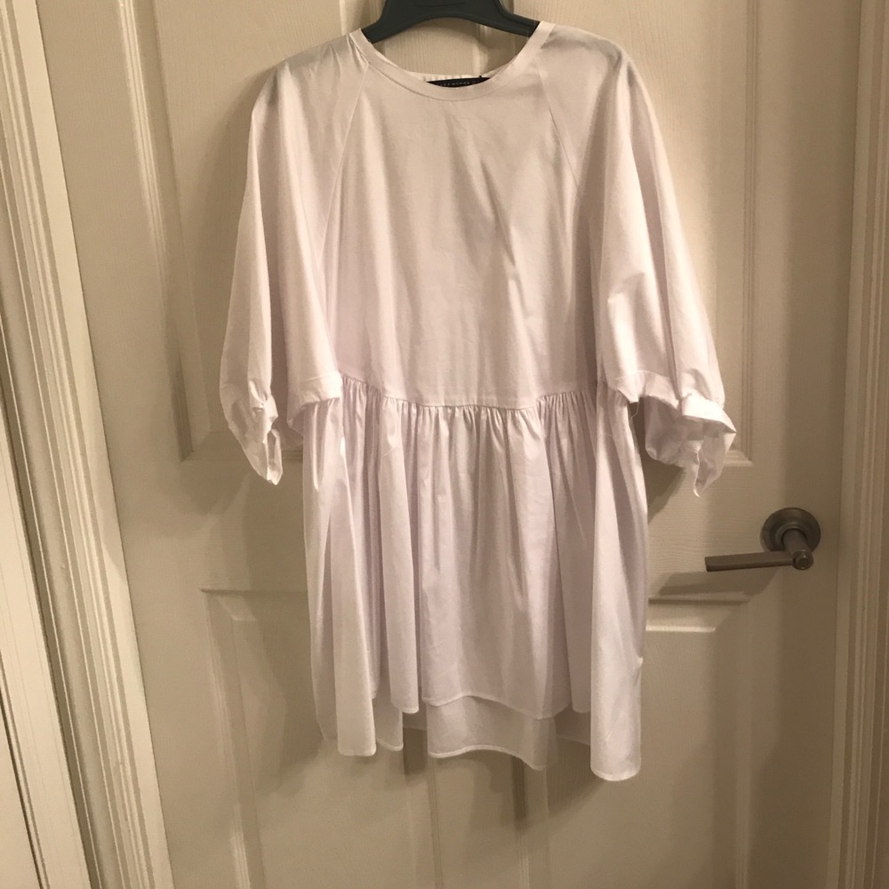 Zara Woman Peasant Dress