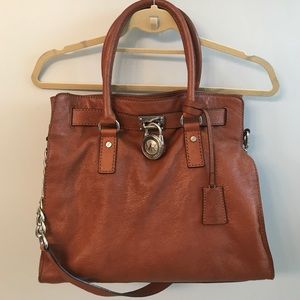 SOLD!  Authentic Michael Kors Hamilton luggage bag
