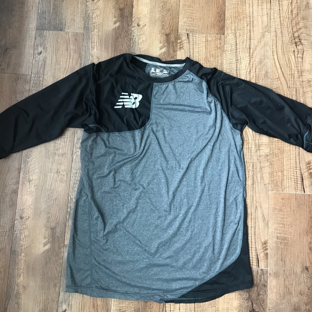 3/4 sleeve New Balance shirt