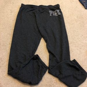 VS PINK skinny leg sweatpants, size large.