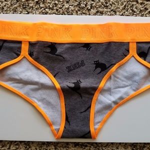 Victoria's Secret Halloween Cats Logo Hipster M