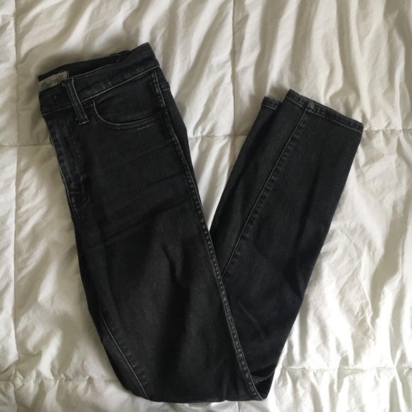 Madewell Denim - Madewell High Waisted Skinny Jeans