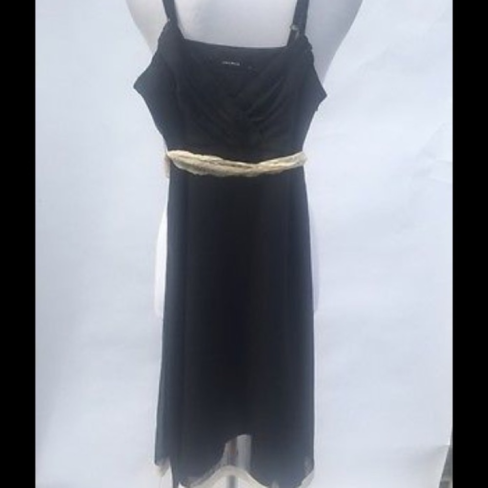 Vero Moda Chiffon Baby Doll Dress with Lace Tie