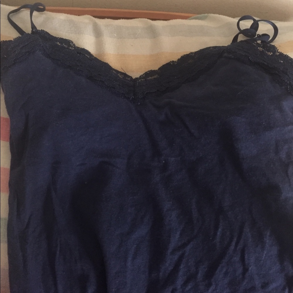 Navy blue tank top