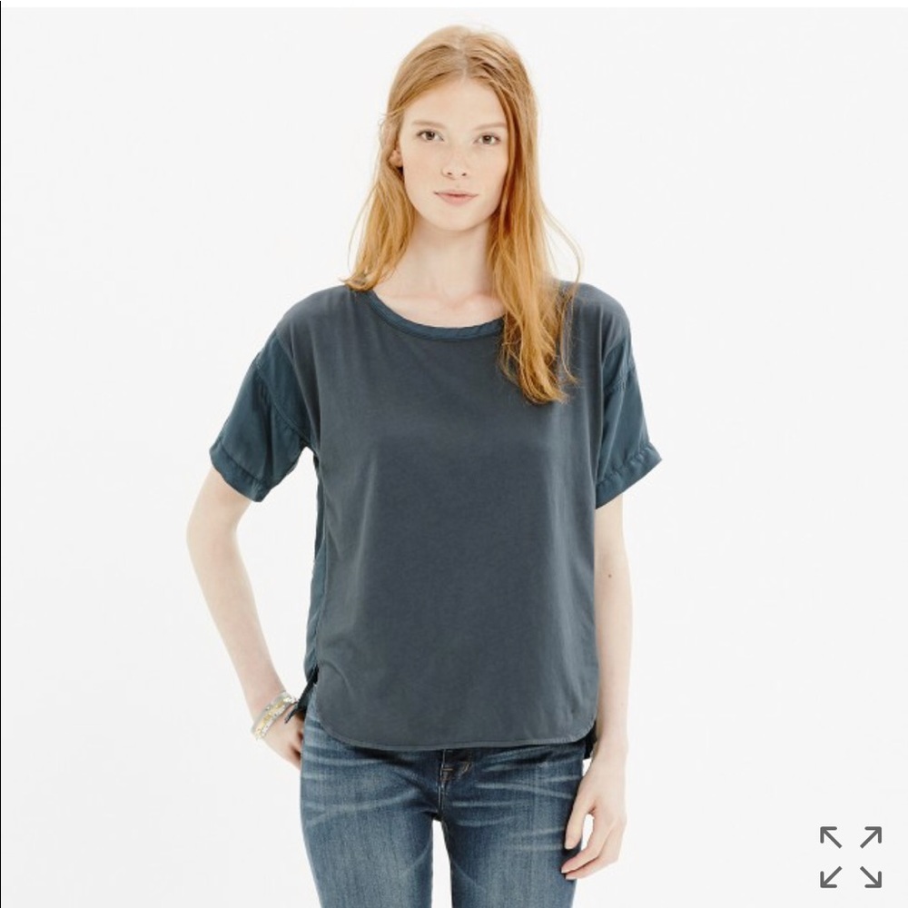 Madewell shirt tail tee