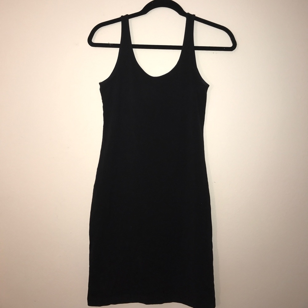 H&M Basic Black Mini BodyCon Dress