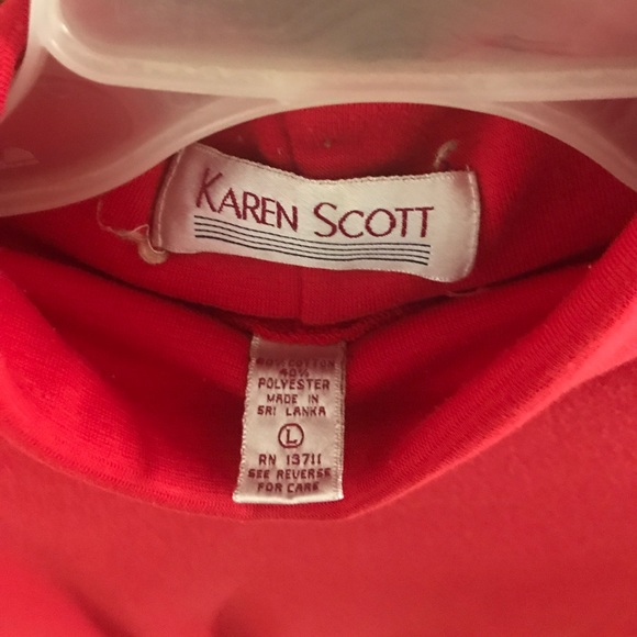 Red turtleneck - Picture 2 of 5