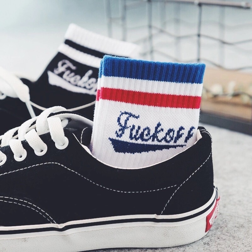 cool socks with print