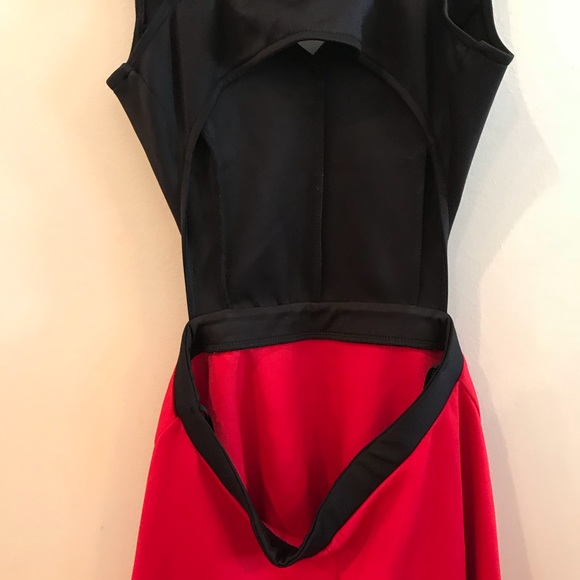 FOREVER 21 BLACK & RED PRINCESS DRESS Size S - Picture 6 of 6