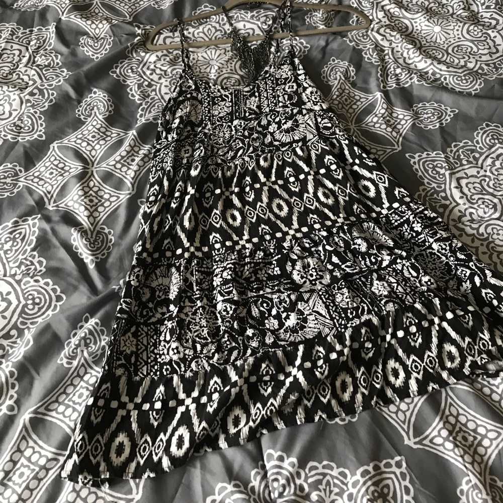 Black & White Target Dress