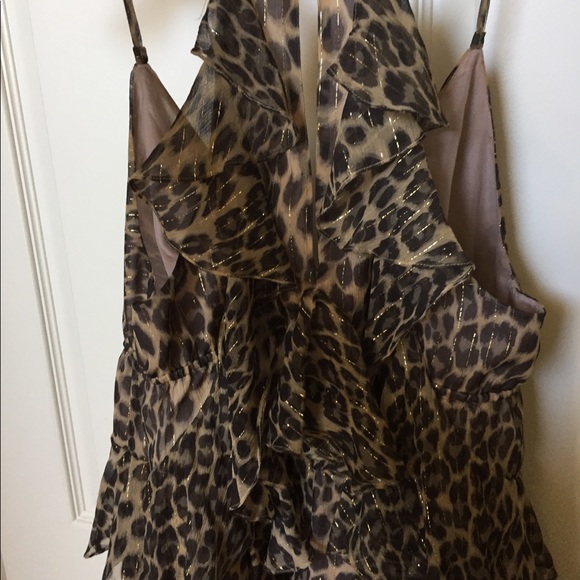 Rebecca Taylor leopard camisole size 2 - Picture 5 of 8