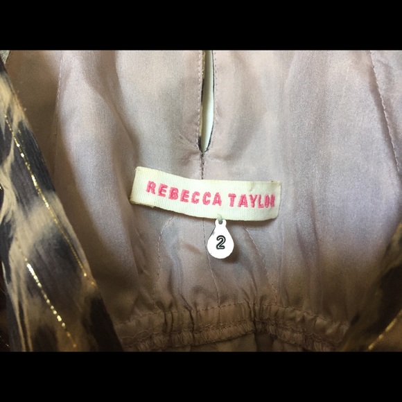 Rebecca Taylor leopard camisole size 2 - Picture 6 of 8