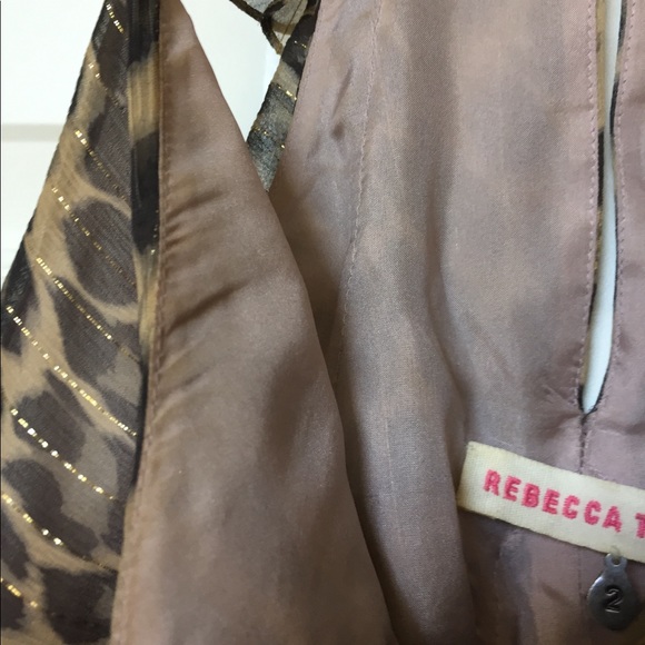 Rebecca Taylor leopard camisole size 2 - Picture 7 of 8