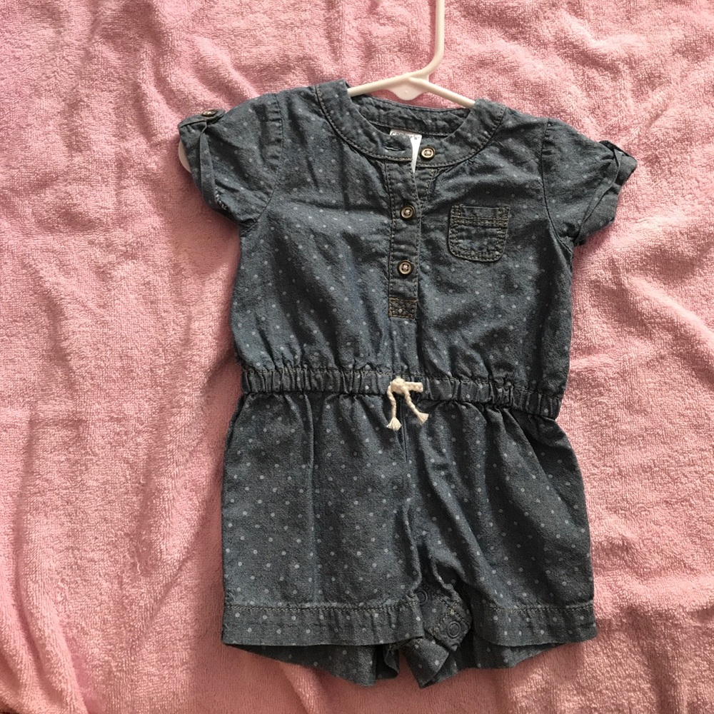 Jean romper.